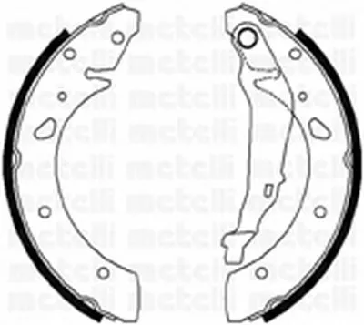 Комплект тормозных колодок METELLI купить