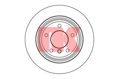 Тормозной диск NK купить