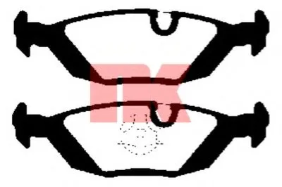 Комплект тормозных колодок, дисковый тормоз NK купить