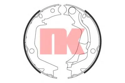 Комплект тормозных колодок, стояночная тормозная система NK купить