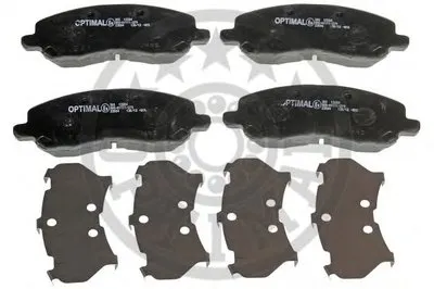Комплект тормозных колодок, дисковый тормоз OPTIMAL купить