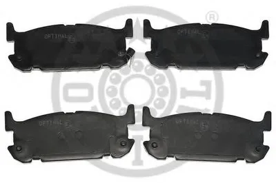 Комплект тормозных колодок, дисковый тормоз OPTIMAL купить