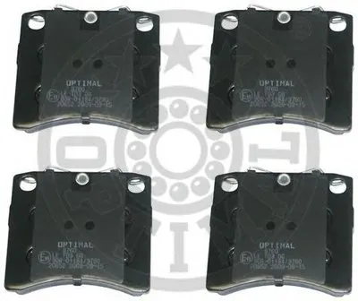 Комплект тормозных колодок, дисковый тормоз OPTIMAL купить