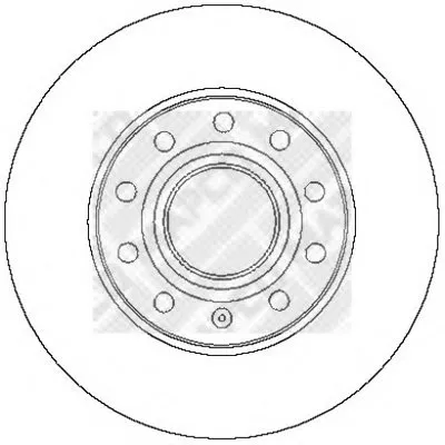 Тормозной диск MAPCO купить