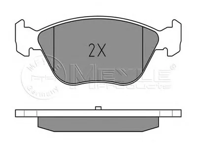 Комплект тормозных колодок, дисковый тормоз MEYLE купить