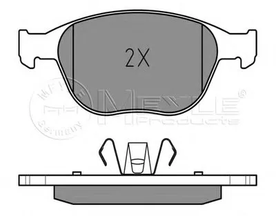 Комплект тормозных колодок, дисковый тормоз MEYLE купить
