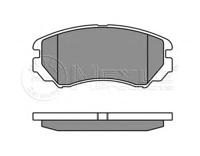 Комплект тормозных колодок, дисковый тормоз MEYLE купить