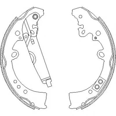 Комплект тормозных колодок REMSA купить