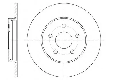 Тормозной диск REMSA купить