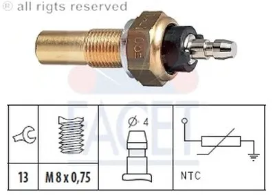 Датчик, температура охлаждающей жидкости; Датчик, температура охлаждающей жидкости; Датчик, температура охлаждающей жидк