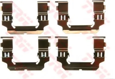 Комплектующие, колодки дискового тормоза TRW купить