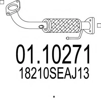 Труба выхлопного газа MTS купить