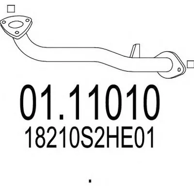 Труба выхлопного газа MTS купить