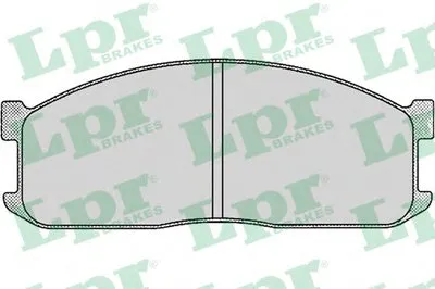 Комплект тормозных колодок, дисковый тормоз LPR купить