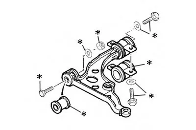Комлектующее руля, подвеска колеса OCAP купить