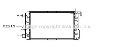 Радиатор, охлаждение двигателя AVA QUALITY COOLING купить