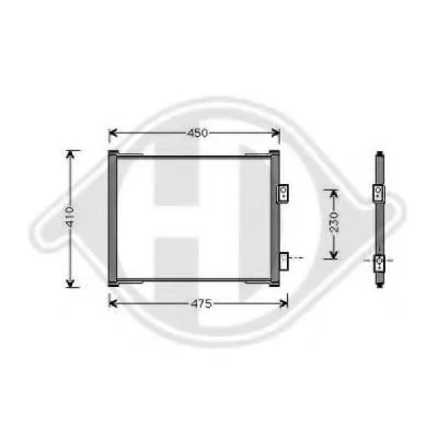Конденсатор, кондиционер DIEDERICHS купить