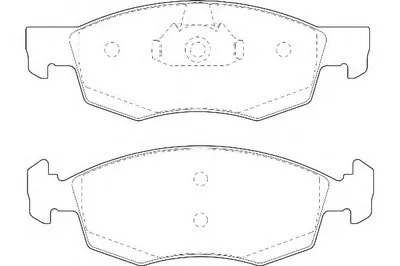 Комплект тормозных колодок, дисковый тормоз DURON купить