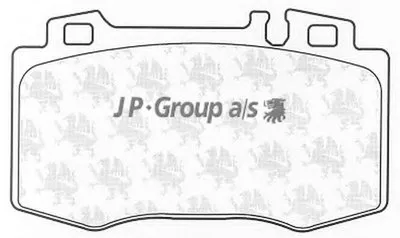 Комплект тормозных колодок, дисковый тормоз QH JP GROUP купить
