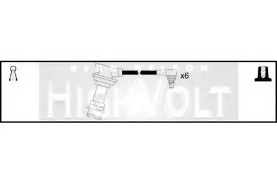 Комплект проводов зажигания HighVolt STANDARD купить