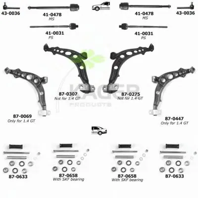 Подвеска колеса KAGER купить