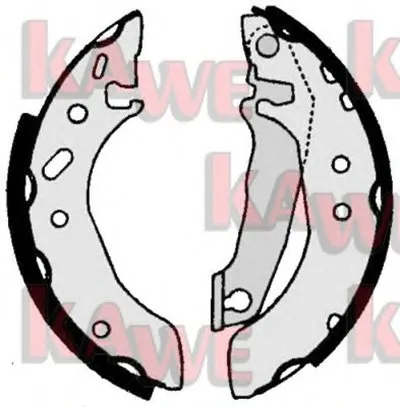 Комплект тормозных колодок KAWE купить