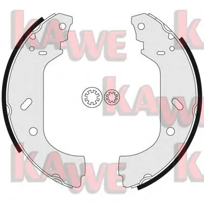 Комплект тормозных колодок KAWE купить