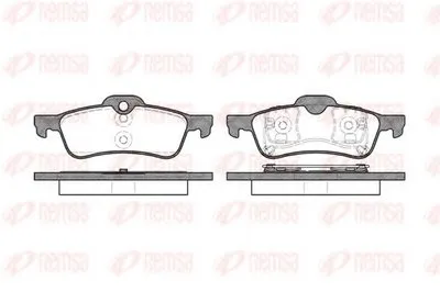 Комплект тормозных колодок, дисковый тормоз KAWE купить