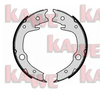 Комплект тормозных колодок, стояночная тормозная система KAWE купить