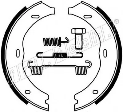 Комплект тормозных колодок, стояночная тормозная система fri.tech. купить