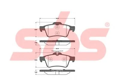 Комплект тормозных колодок, дисковый тормоз sbs купить