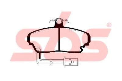 Комплект тормозных колодок, дисковый тормоз sbs купить