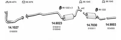 Система выпуска ОГ ASSO купить