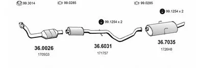 Система выпуска ОГ ASSO купить