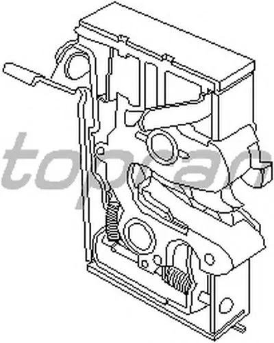 Замок двери TOPRAN купить
