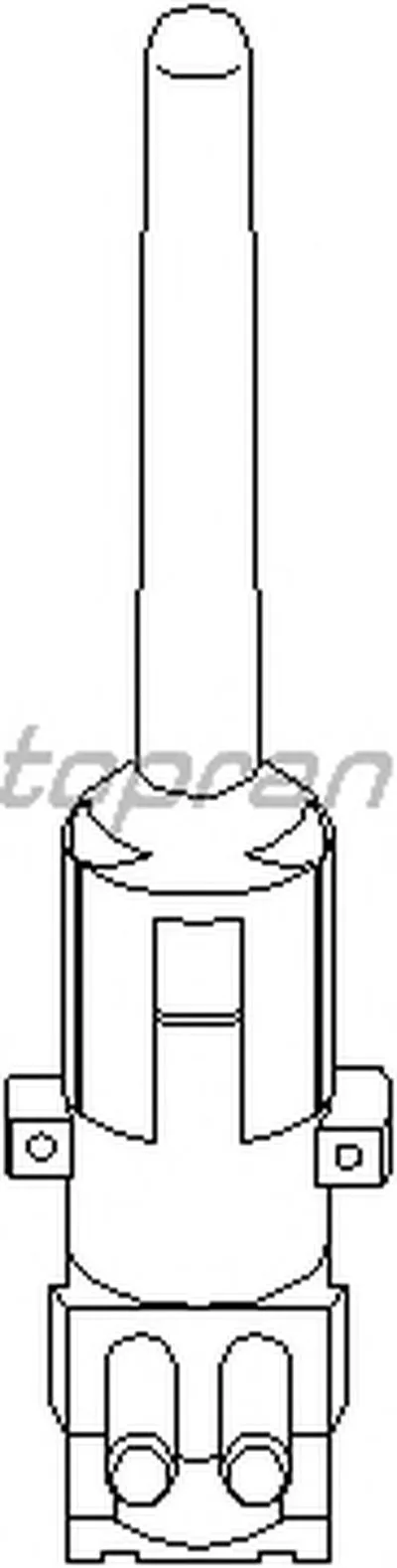 Датчик, уровень охлаждающей жидкости TOPRAN купить