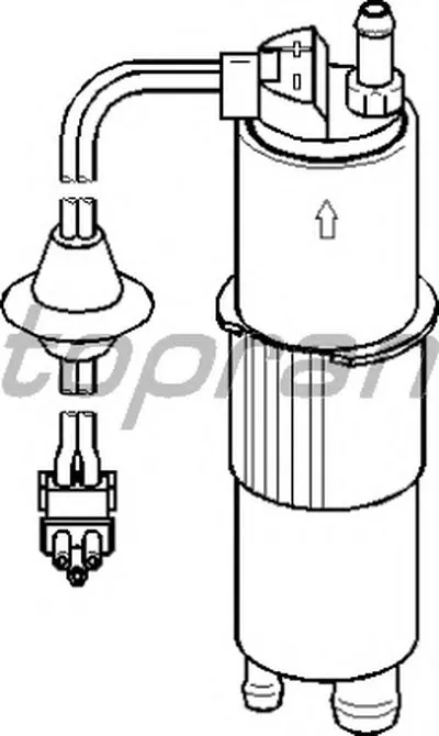 Топливный насос TOPRAN купить