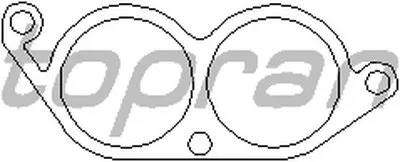 Прокладка, впускной коллектор TOPRAN купить