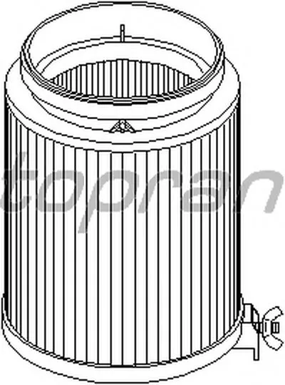 Фильтр, воздух во внутренном пространстве TOPRAN купить