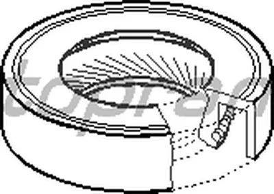 Уплотняющее кольцо, дифференциал TOPRAN купить