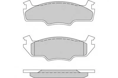Комплект тормозных колодок, дисковый тормоз E.T.F. купить