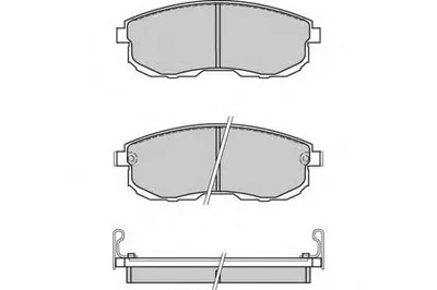 Комплект тормозных колодок, дисковый тормоз E.T.F. купить