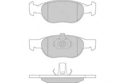 Комплект тормозных колодок, дисковый тормоз E.T.F. купить