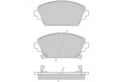 Комплект тормозных колодок, дисковый тормоз E.T.F. купить