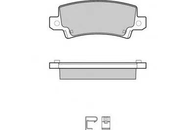 Комплект тормозных колодок, дисковый тормоз E.T.F. купить