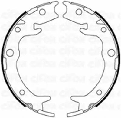 Комплект тормозных колодок, стояночная тормозная система CIFAM купить