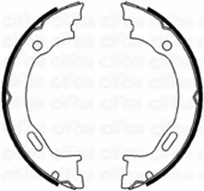 Комплект тормозных колодок, стояночная тормозная система CIFAM купить