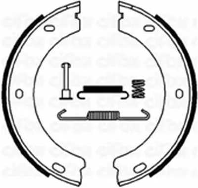 Комплект тормозных колодок, стояночная тормозная система CIFAM купить