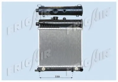 Радиатор, охлаждение двигателя FRIGAIR купить