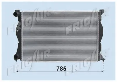 Радиатор, охлаждение двигателя FRIGAIR купить